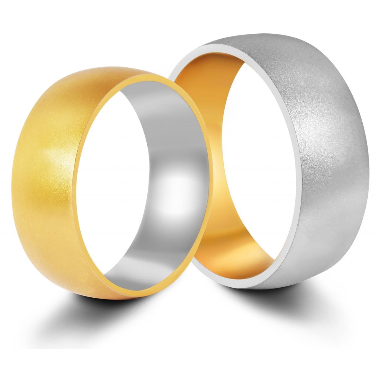 Akzent® Anillo Feminino Namorados / Noivado / Amizade em Aço Inoxidável – Tam.60 – 0192