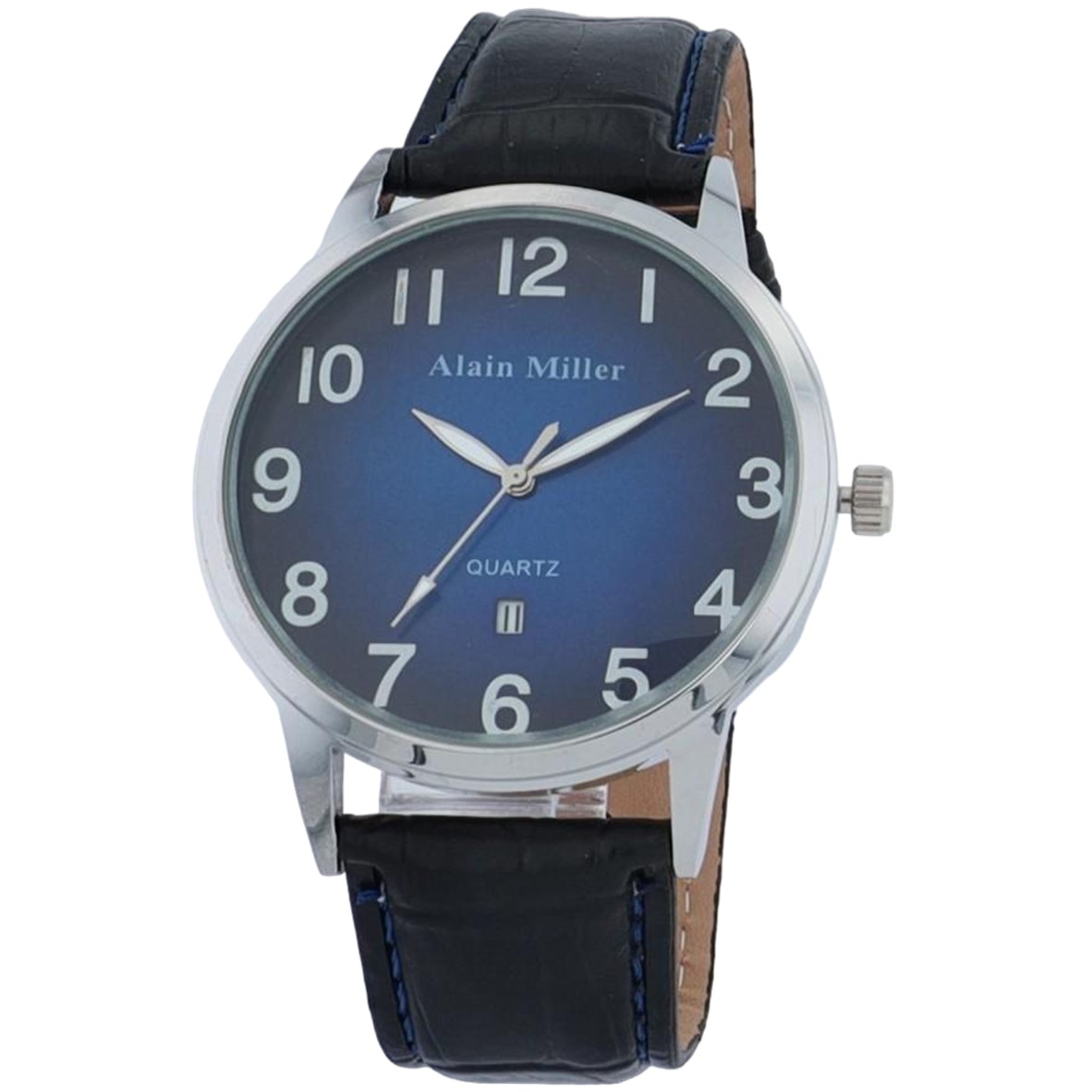 Reloj Alain Miller® Hombre em Pele Sintética e Exibição de Data - 0253