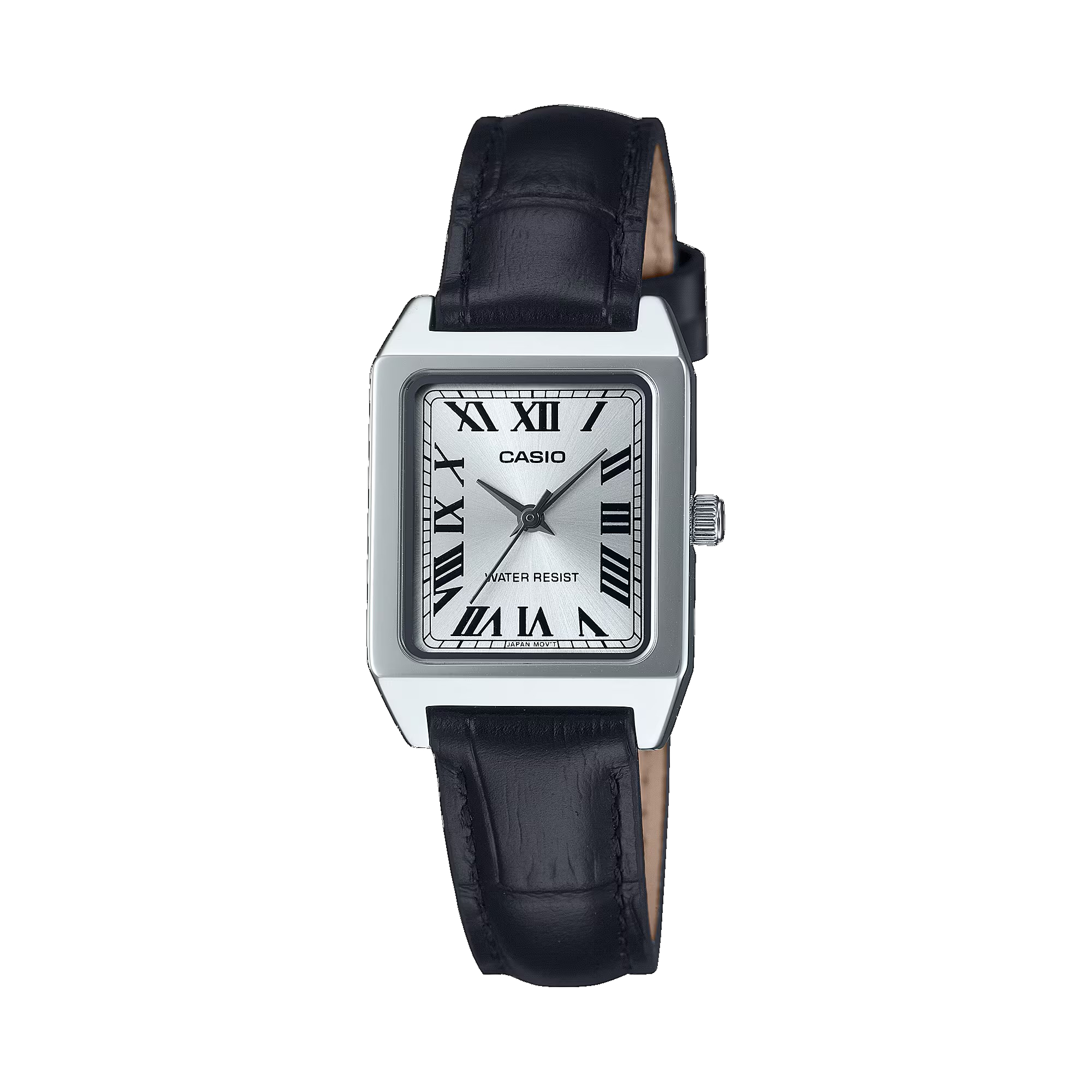 Reloj de Mujer Casio LTP-B150L-7B1EF Resistente al Agua, Correa de Piel Auténtica, Acero Inoxidable, Analógico - Formal