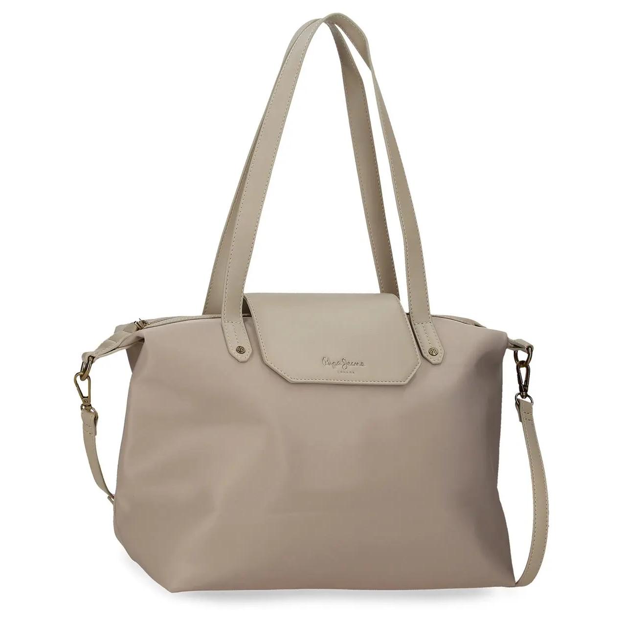 Tote de viaje Leire Pepe Jeans 34x29x16 cm Color Taupe