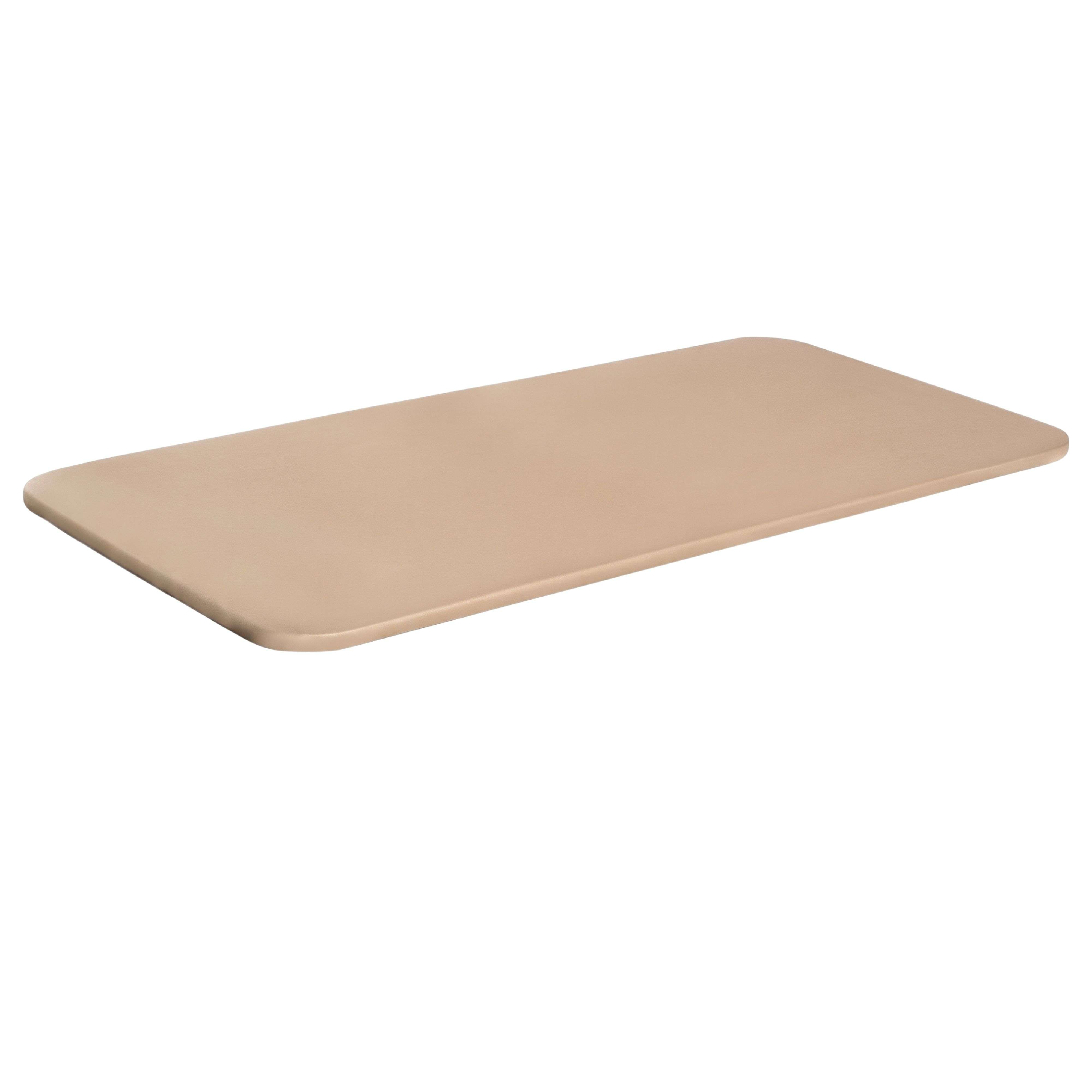 Miroytengo Base Tapizada para Dormitorio 3D Estilo Contemporáneo en Color Beige con 5 Refuerzos Trasversales en Varias Medidas con o sin Patas
