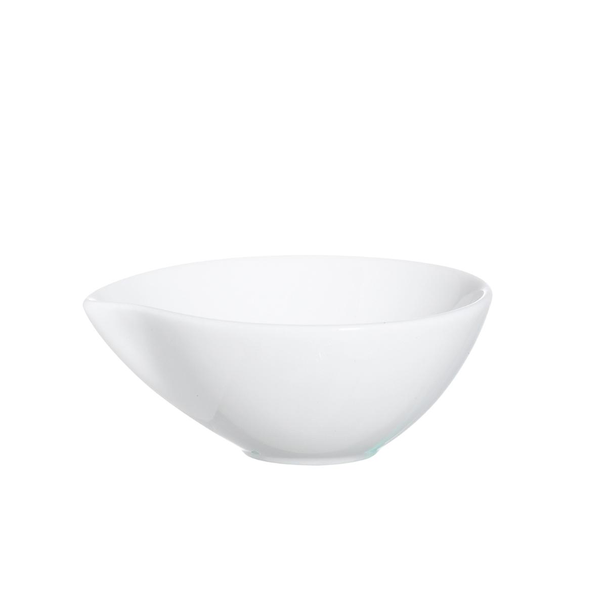 ARCOROC APPETIZER Set 6 Boles Porcelana 10CM Blanco Brillo Fácil de limpiar Ecológico