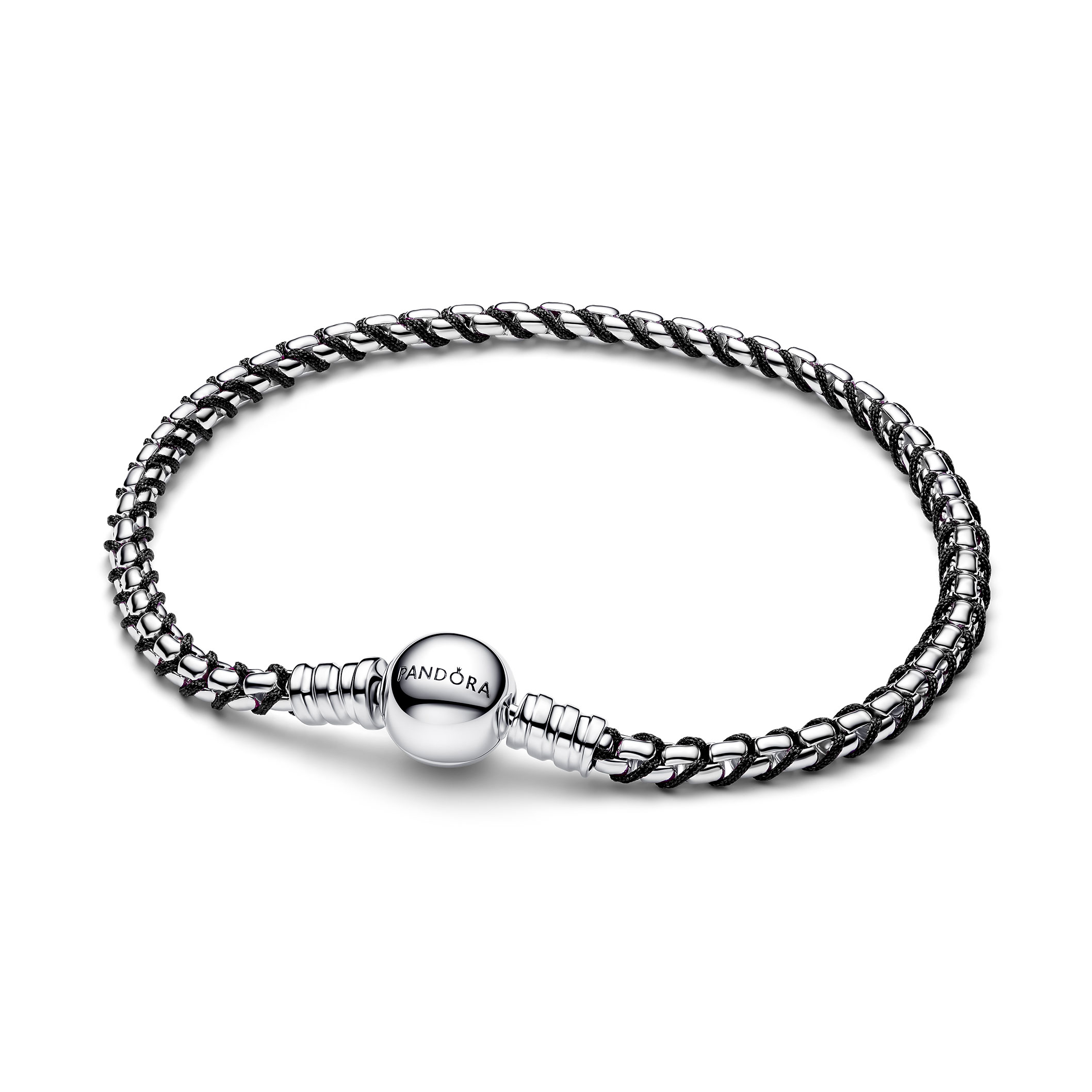 Pandora Pulsera de cadena trenzada 593816C02 , para Mujer