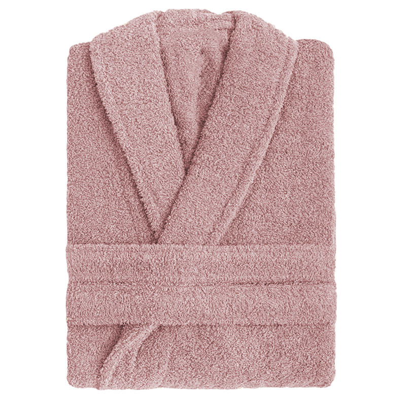 RUFINO DÍAZ Albornoz Económico Rizo Americano 400 gr - Suave y absorbente - Para baño, piscina, spa - Secado rápido