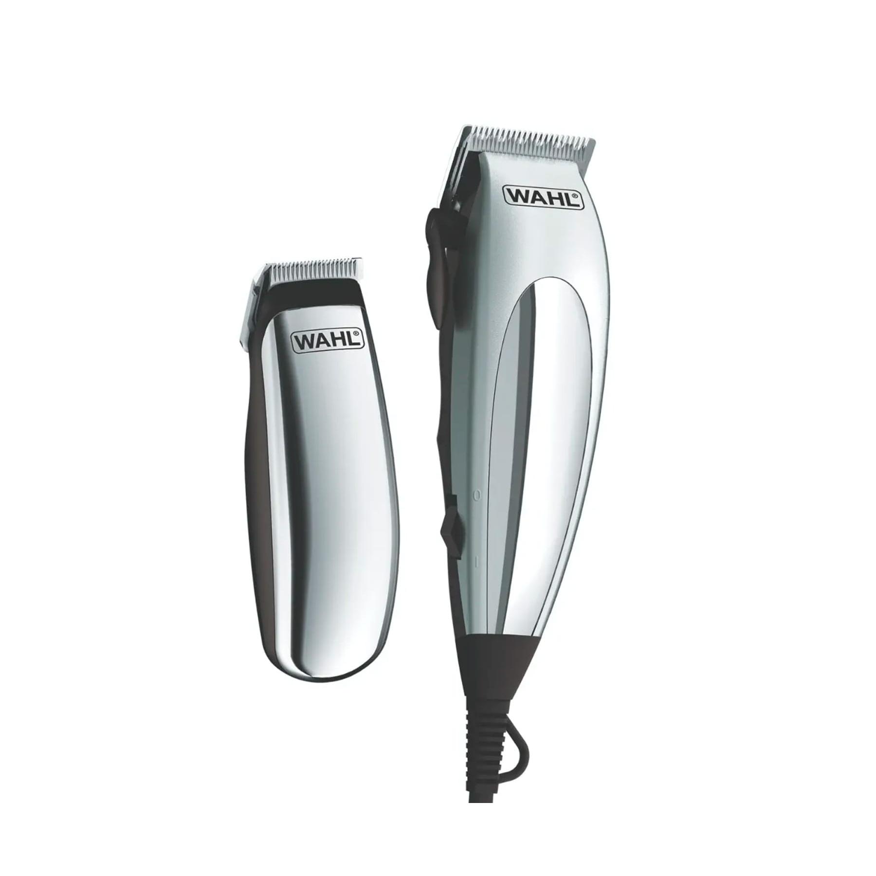 Wahl - Cortapelos Profesional Home Pro Deluxe 79305-1316 Con Cuchilla Autoperfilable De Acero Al Carbono, Motor Electromagnético Y 8 Peines (3–25 Mm) 