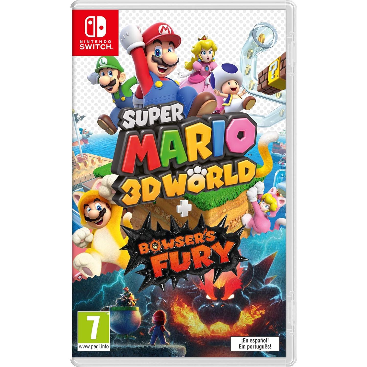 Nintendo Super Mario 3D World + Bowser's Fury Juego para Nintendo Switch OLED - (Versión ES)
