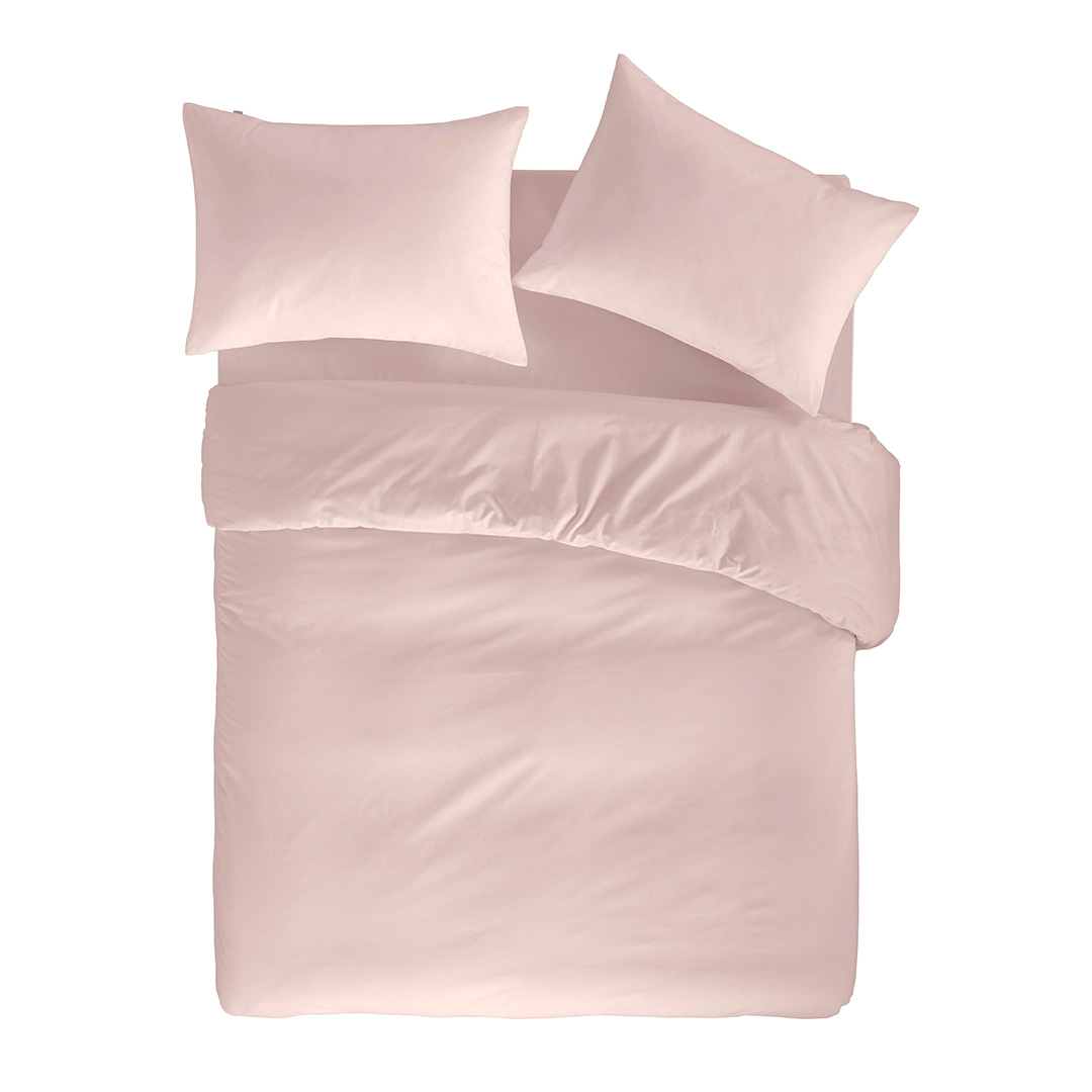 NAF NAF - Funda nórdica de algodón de 144 hilos lisa CASUAL. Disponible en varios colores y tamaños.