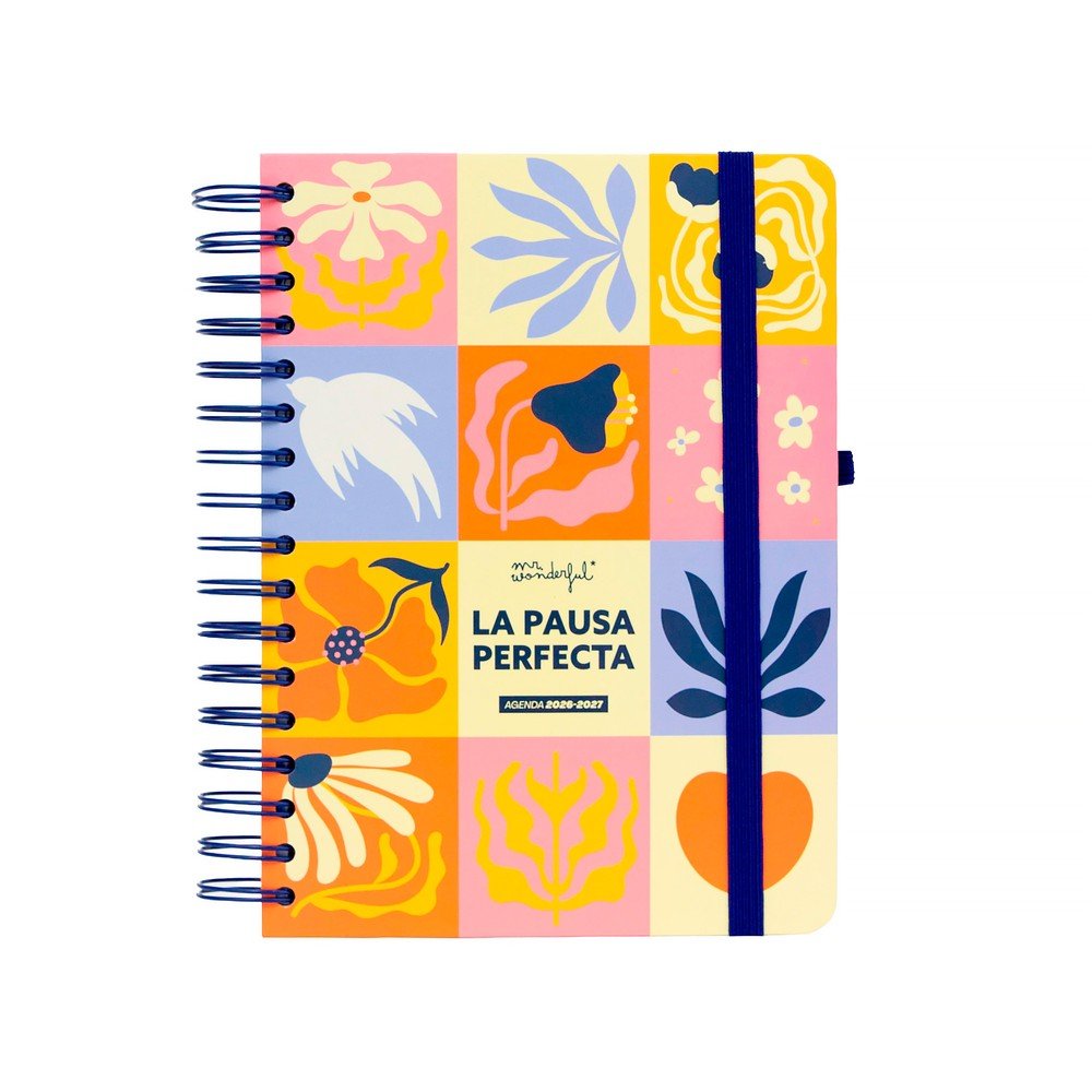 MR AGENDA ESCOLAR PEQUEÑA 2026-2027 DIA PAGINA PAUSA PERFECTA AGENDA ESCOLAR 26 13x2x18 Cms.