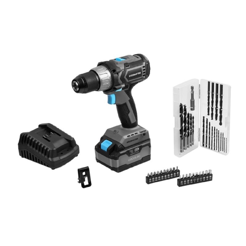 CECOTEC 70001 - Taladro Cecoraptor Perfect Drill 4020 Brushless Ultra