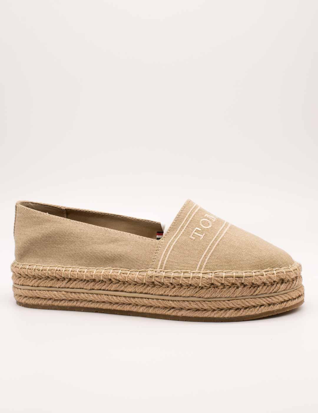 Alpargata Tommy Hilfiger FW08543-ACC Horseradish de Mujer