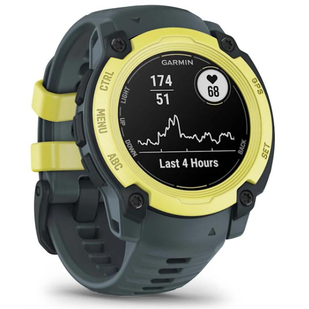 Garmin instinct e 2.18 cm (0.86") mip 40 mm digital 166 x 166 pixels gray. gps cal (satellite)