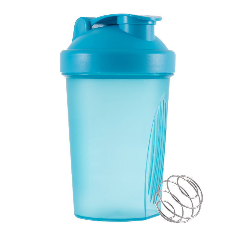 Botella De Deporte Para Beber Y Mezclar Proteína De Mantequilla Shaker Portátil Para Gimnasio Y Exteriores Plástico PE