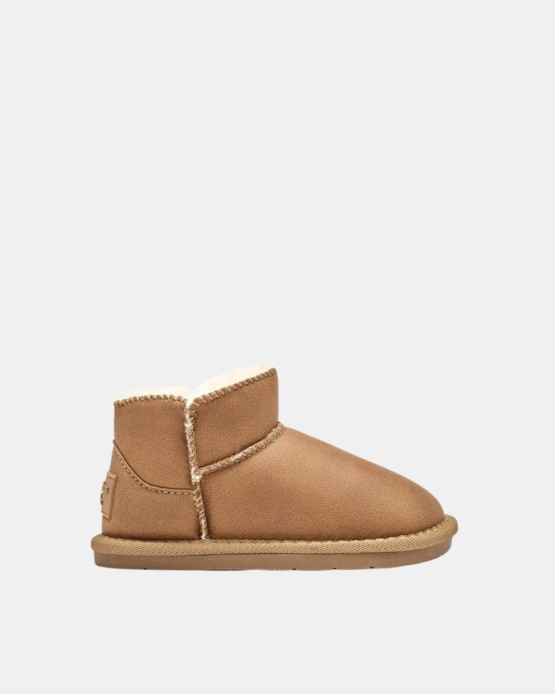 Conguitos COSH327015 Botines Botas Australianas Barefoot Infantil Marrón