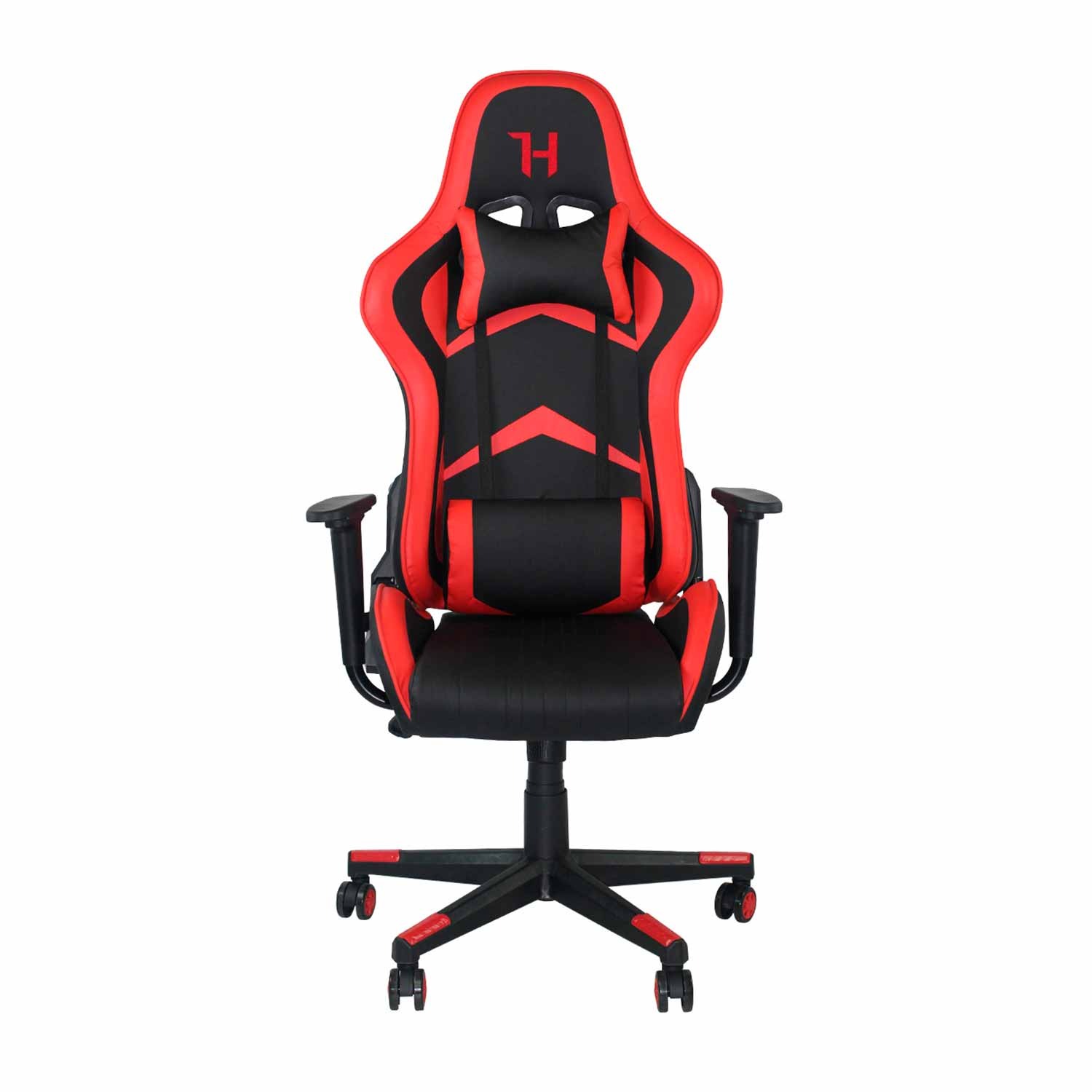 Sillas Gamer profesional 7H SEVEN HOUSE Titán Silla Gaming con ruedas tapizado con bordados reclinable 180 grados Calidad Premium ,Zona dorsal y lumbar acolchada Muebles Gaming