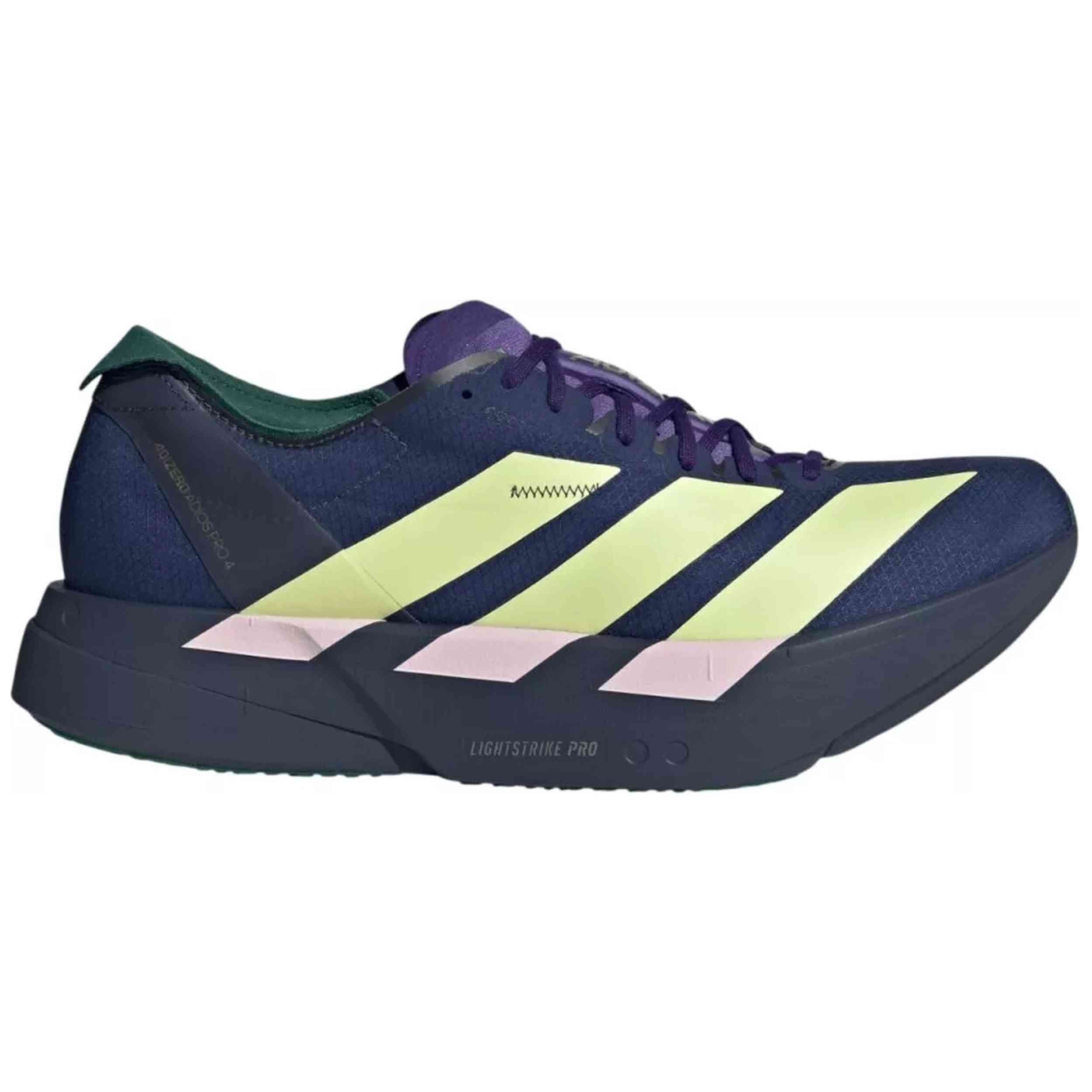 Zapatillas De Running Adidas modelo Adizero Adios Pro 4 "Dark Blue / Yellow Tint / Clear Pink" para Hombre en color Azul