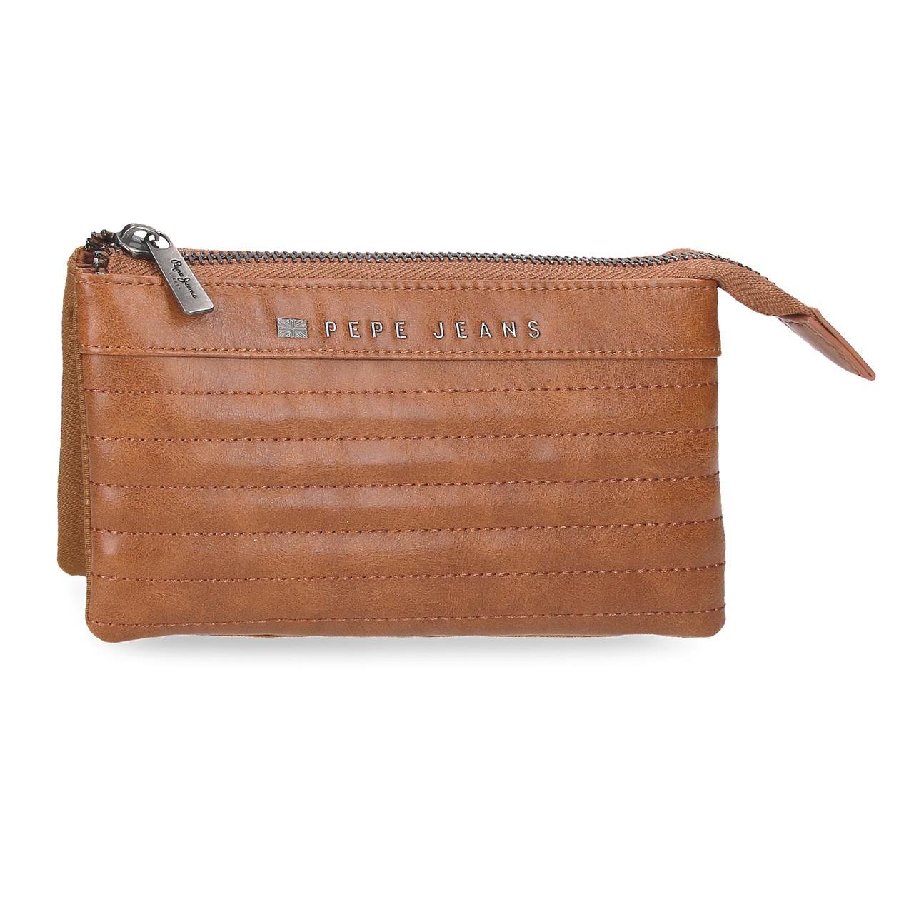 Cartera con monedero Pepe jeans Biker Negro
