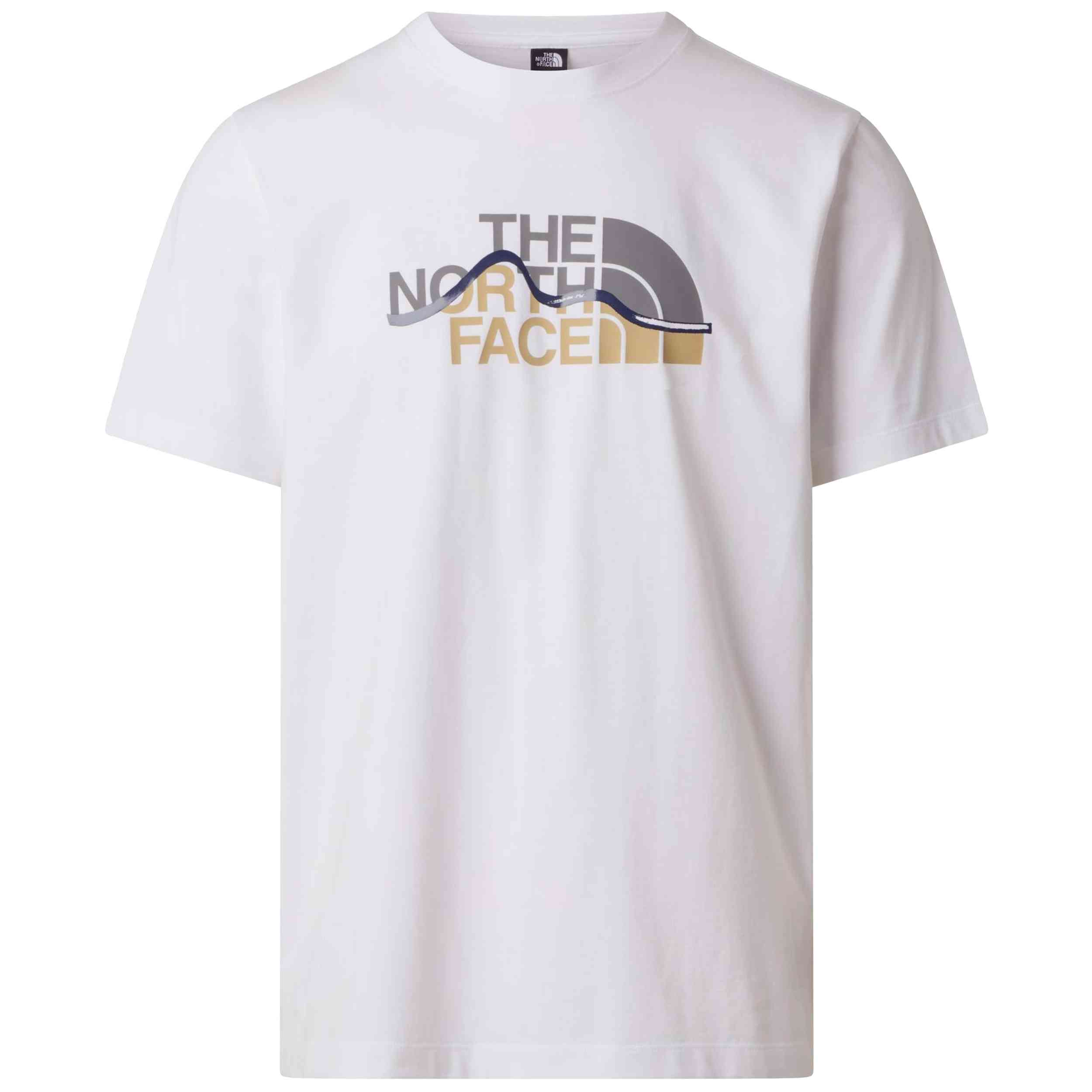 Camiseta De Manga Corta The North Face modelo NF0A8GUX-FN4 para hombre y mujer en color Blanco