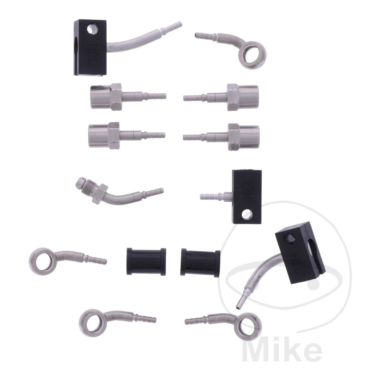 Latiguillo De Freno Metálico Kit De Conexión 6 Piezas 7576117
