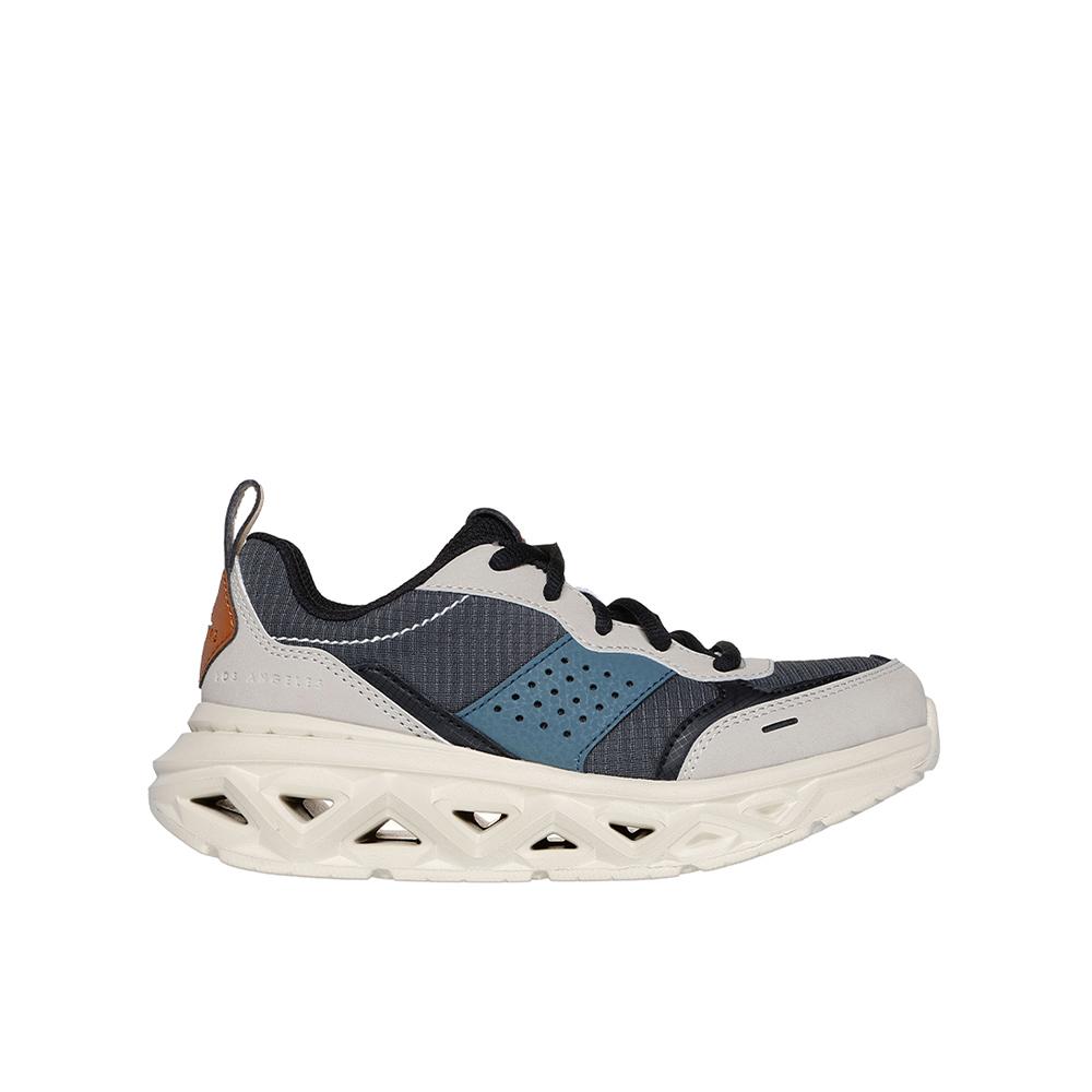 Skechers SKX-1121 Zapatillas deportivas para niño grises en textil y sintético 85890