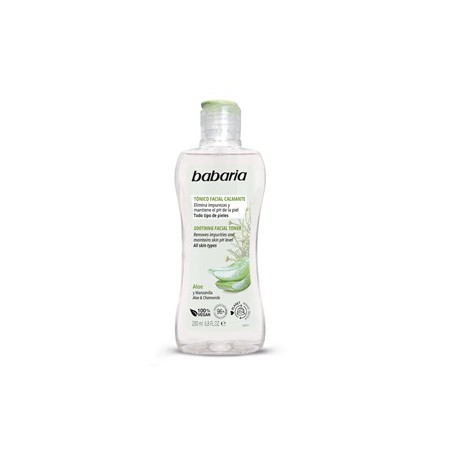 BABARIA TÓNICO FACIAL CALMANTE ALOE VERA 200 ML