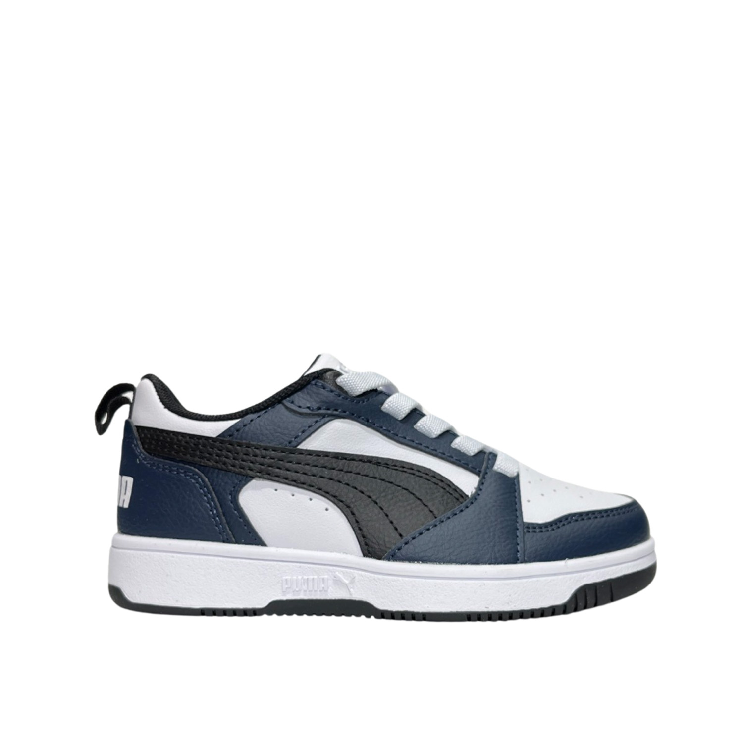 Puma-Rebote V6 El BCO/Azul 396742-12