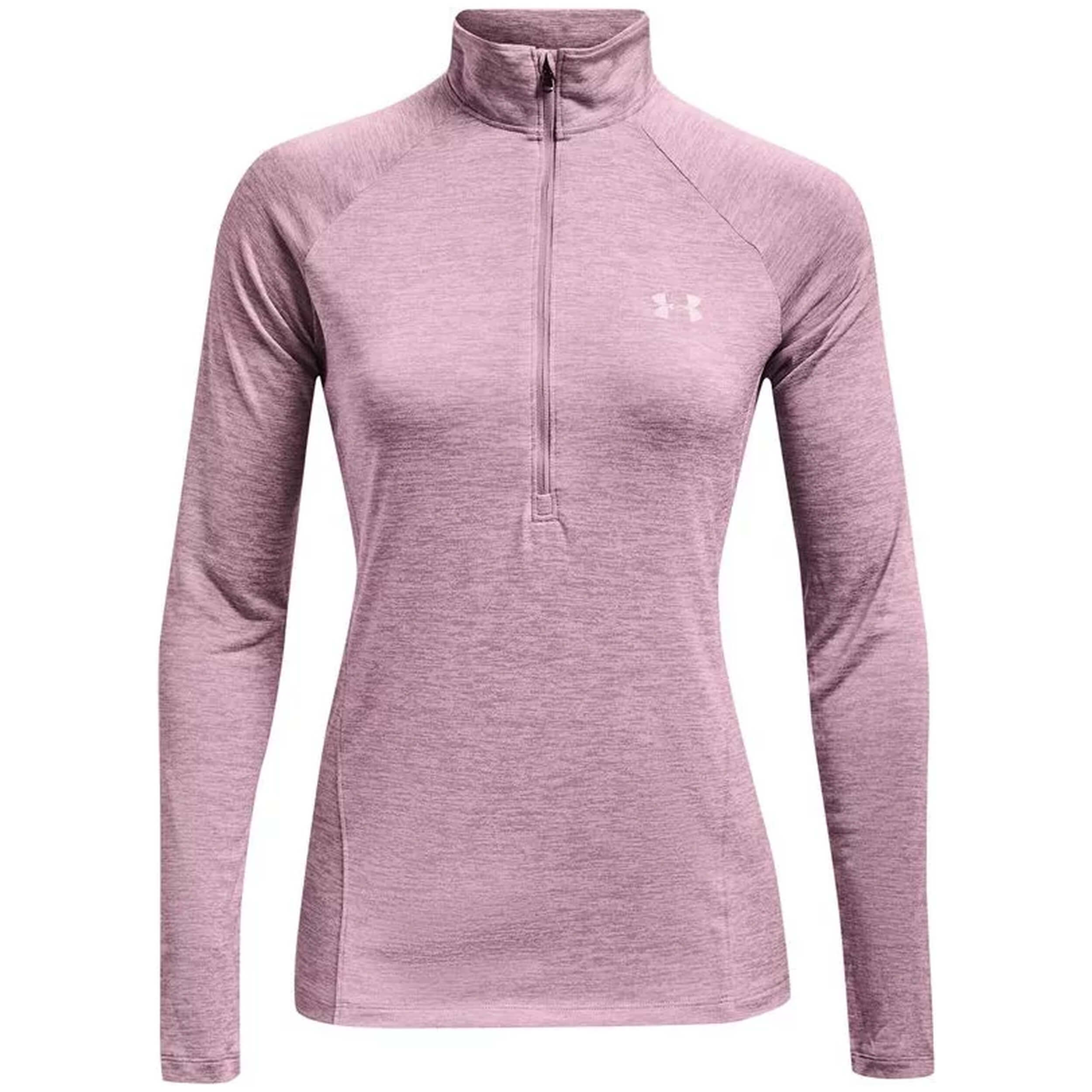 Sudadera Media Cremallera Under Armour Tech™ Twist W Mauve Pink