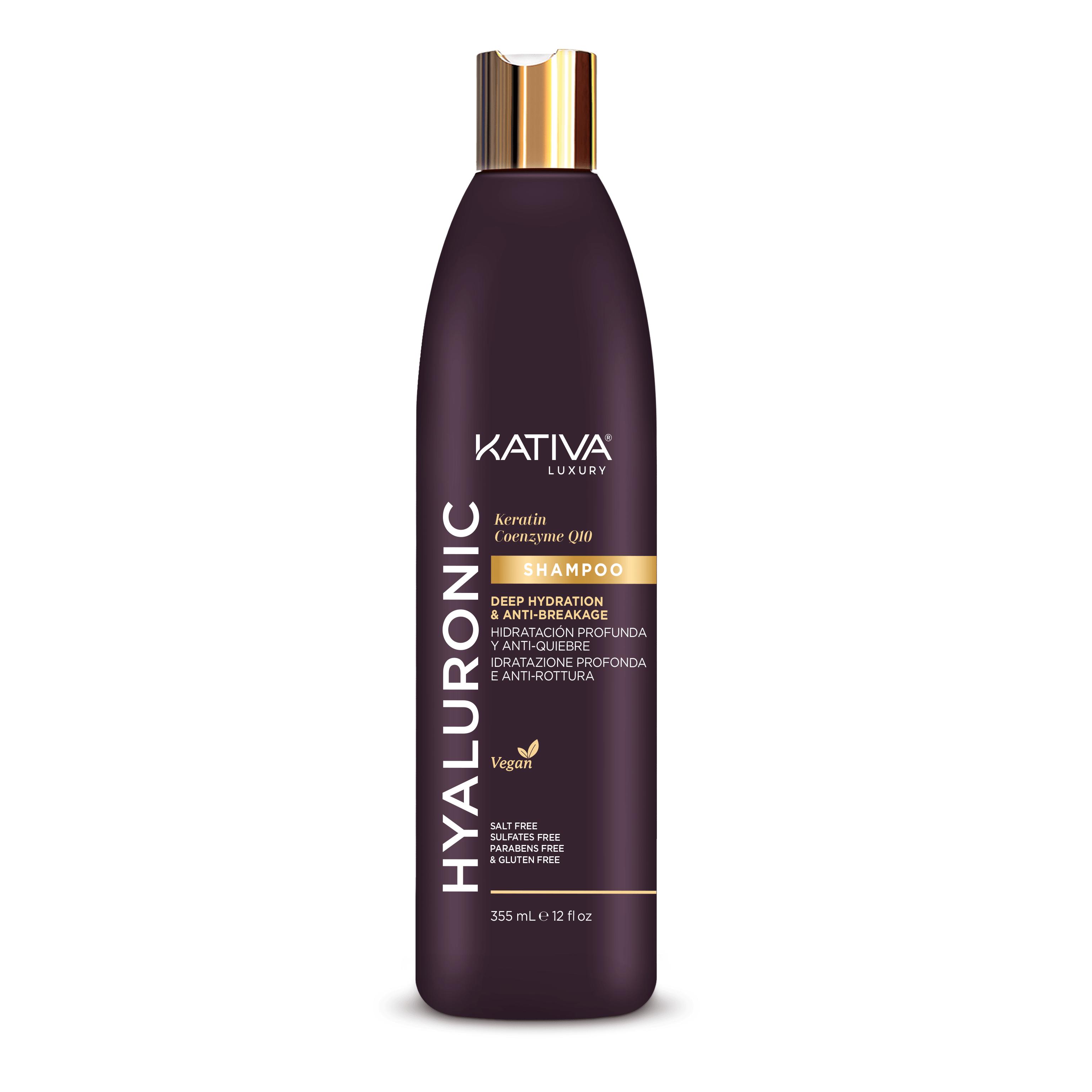 Kativa luxury Hyaluronic champú hidratacion profunda