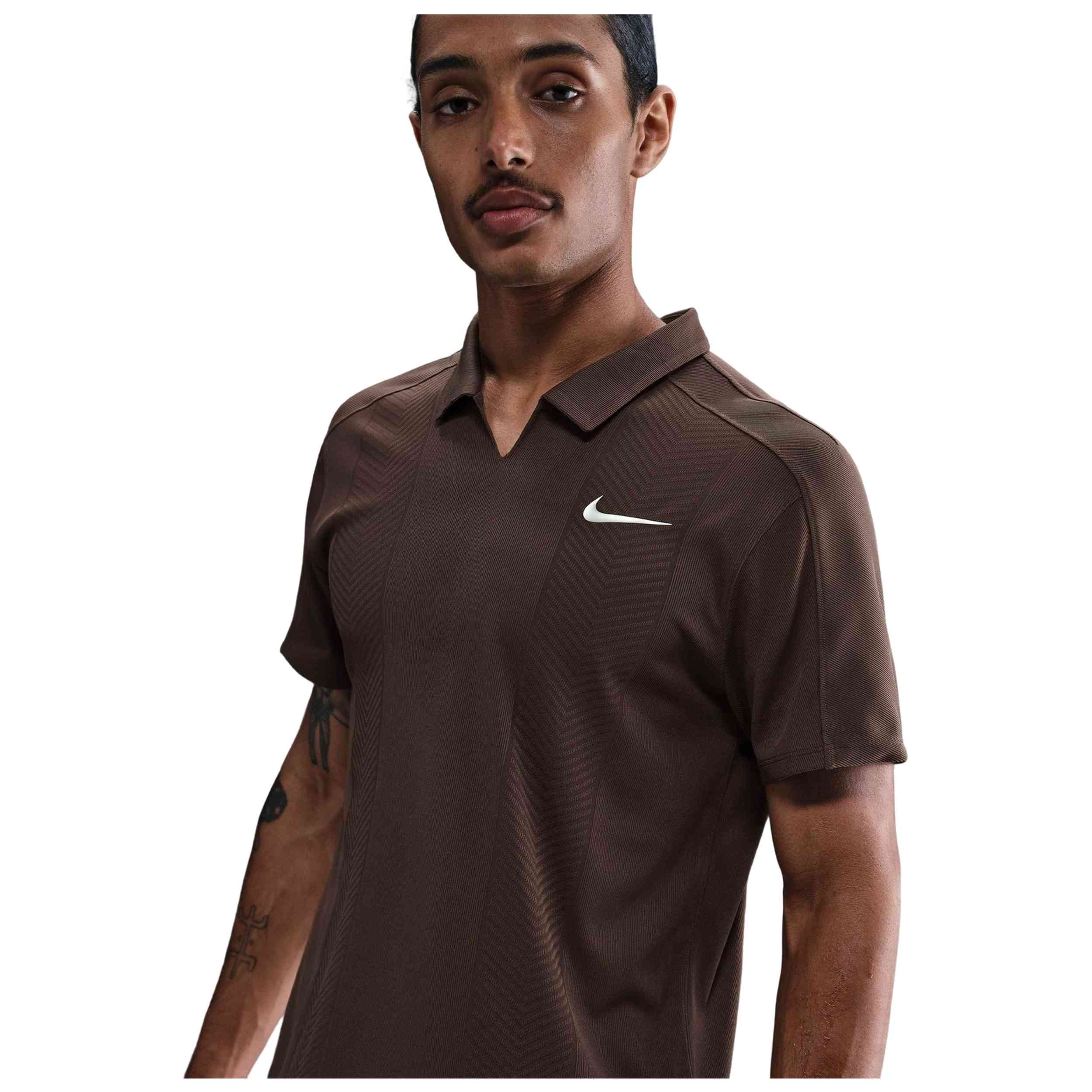 Polo Nike Slam Ny Nike en color Marron