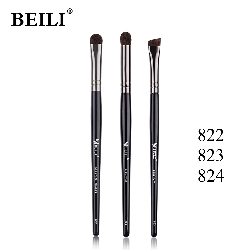 TK Set De 9 Pinceles De Maquillaje Para Ojos Con Cepillos Suaves Para Sombra Delineador Y Detalle Pincel De Ojo De Plástico Y Fibra De Lana