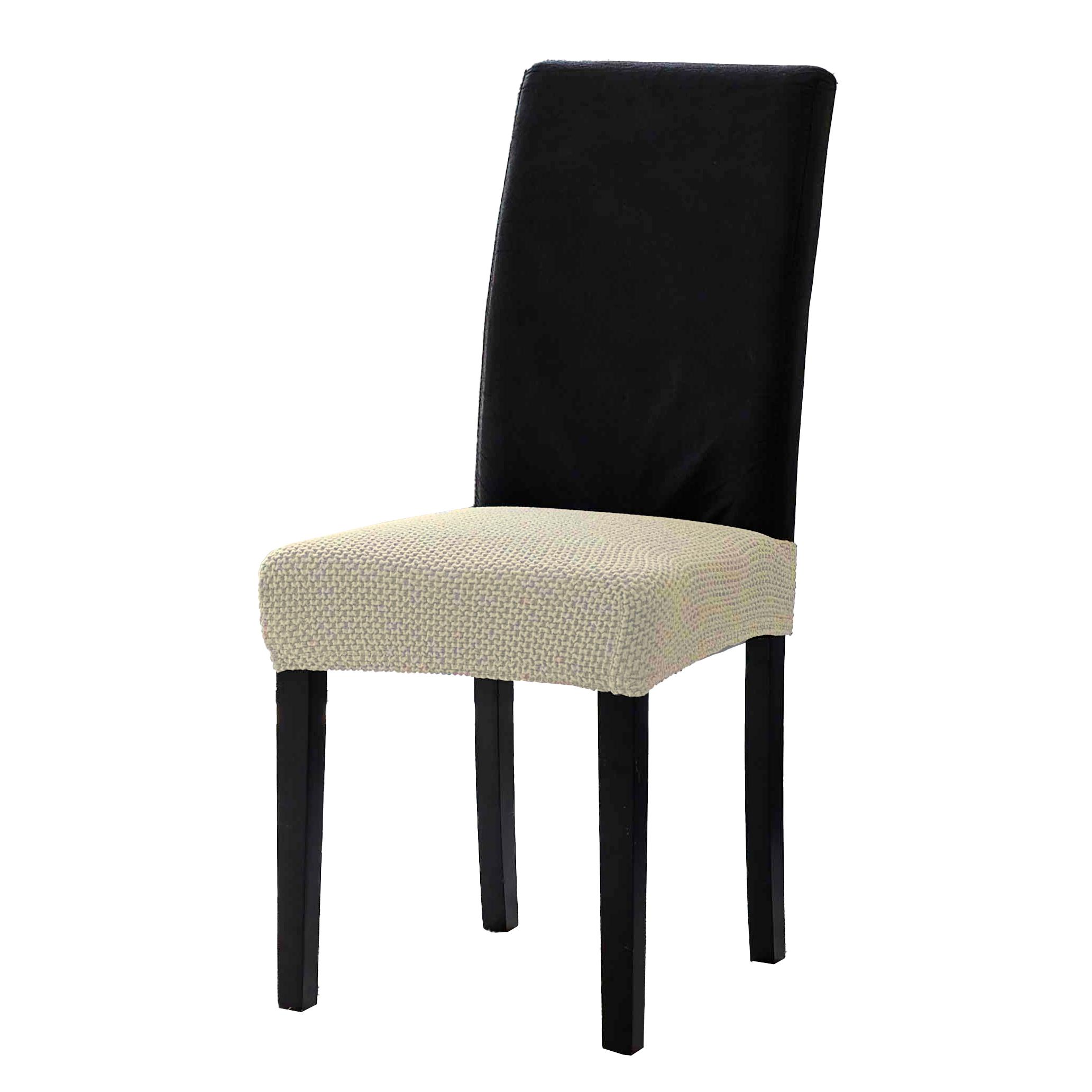 TEXLOVA-Fundas Sillas De Comedor Pack 4, Fundas Sillas Ajustables, Súper Elástica, Universal, Fácil De Instalar, Lavables, para Comedor Sala Cocina,