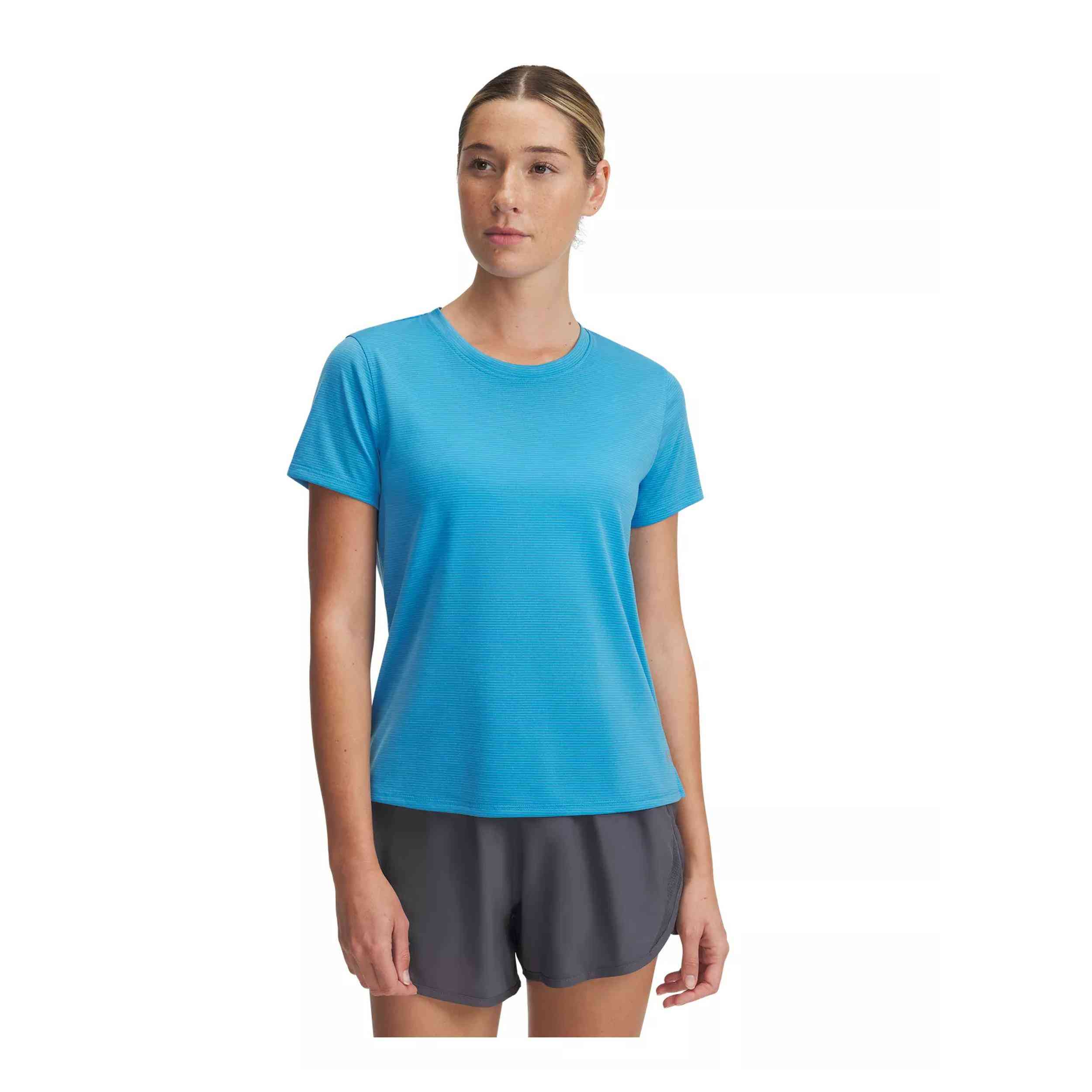 Camisetas De Manga Corta Under Armour modelo 1382434-452 para Mujer en color Azul