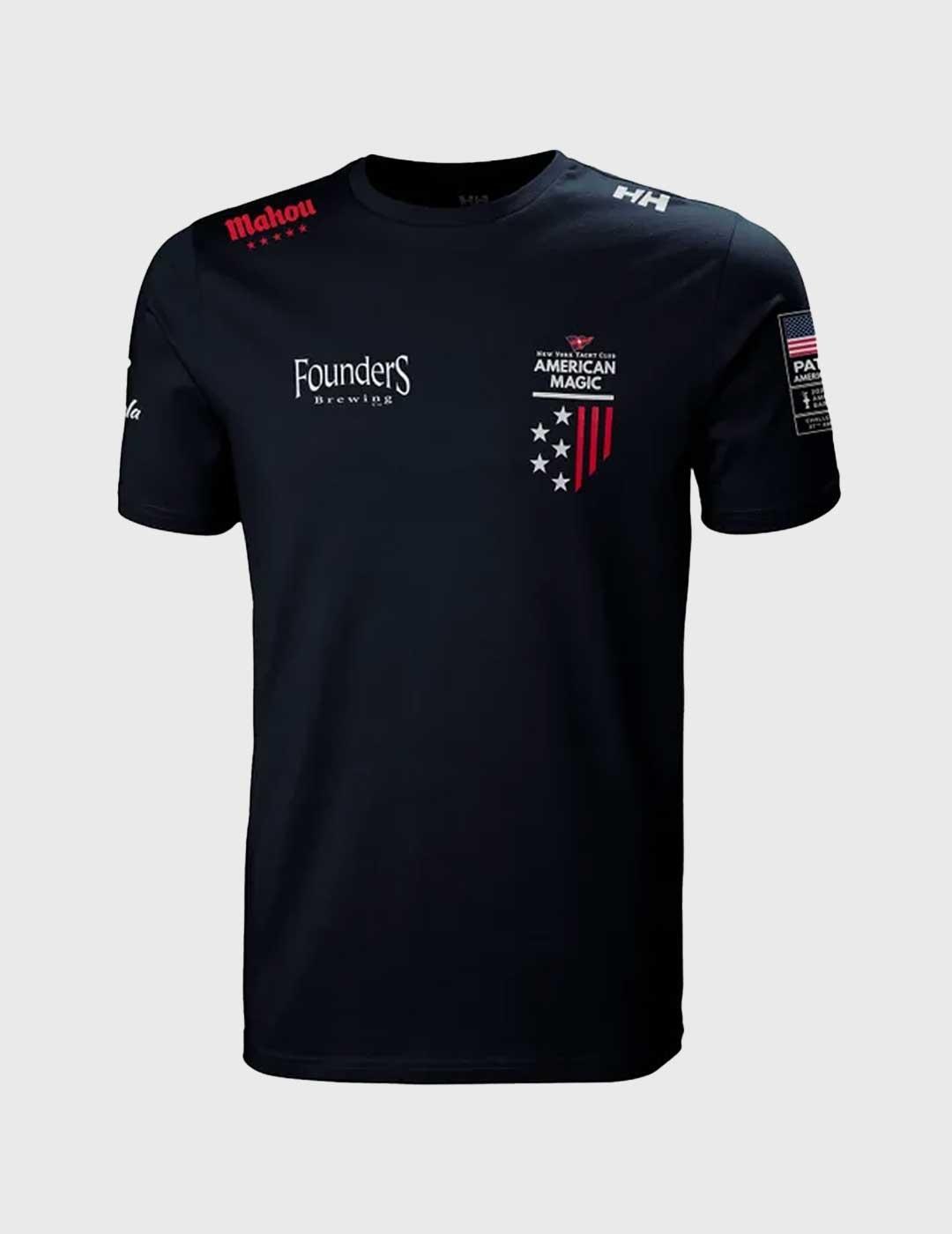 Helly Hansen American Magic Camiseta azul marino de hombre