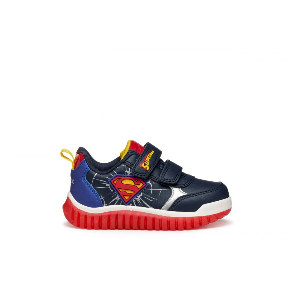 Zapatillas deportivas niño GEOX B565ZB DEPORTIVO VELCROS NAVY/ROYAL 36198 25I