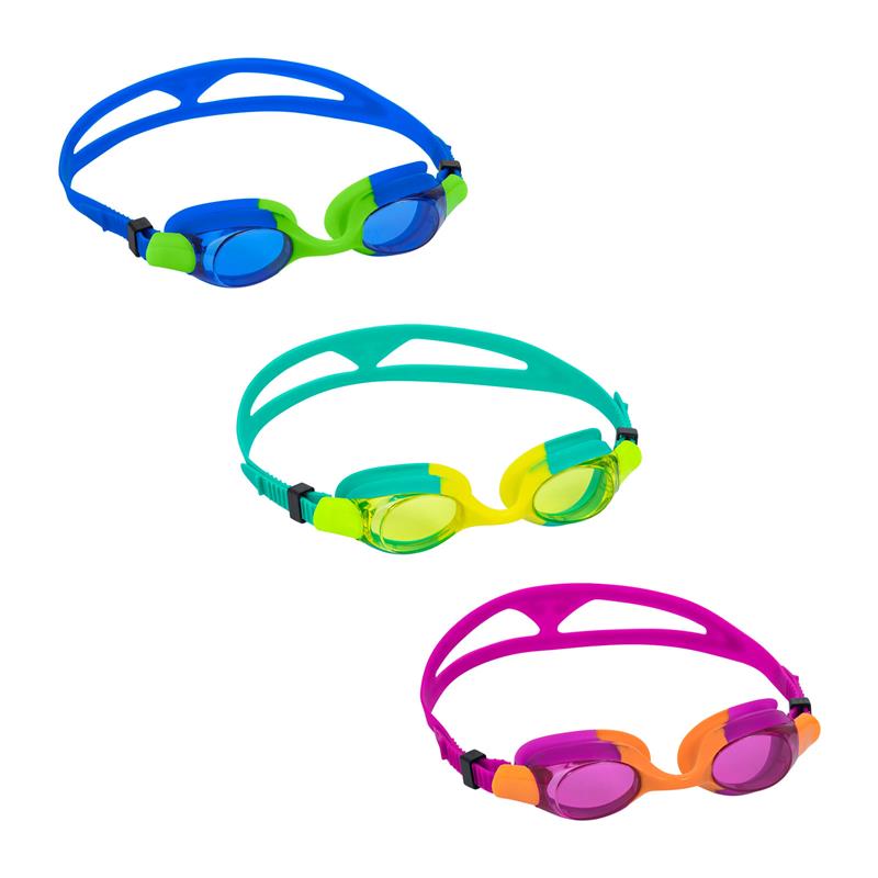 Gafas de Natación Bestway para Niños/adultos Protección UV, Ajuste Cómodo Color Surtido 1 unidad