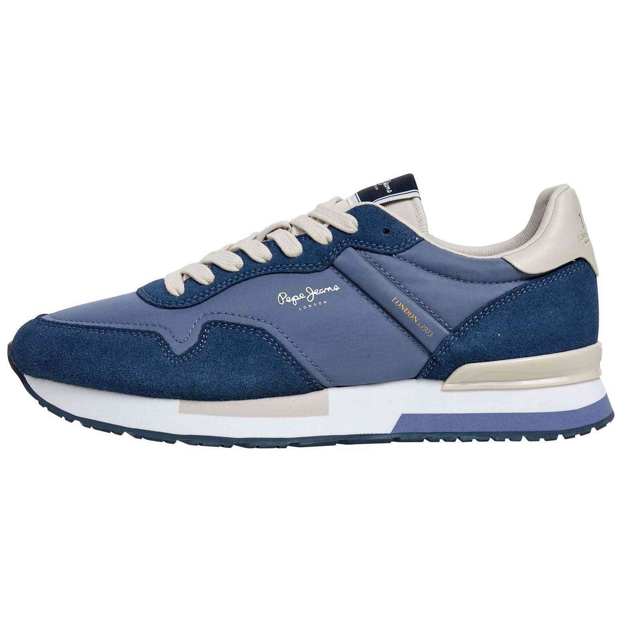 Sneakers Pepe Jeans modelo Hailon Basic M en color Azul