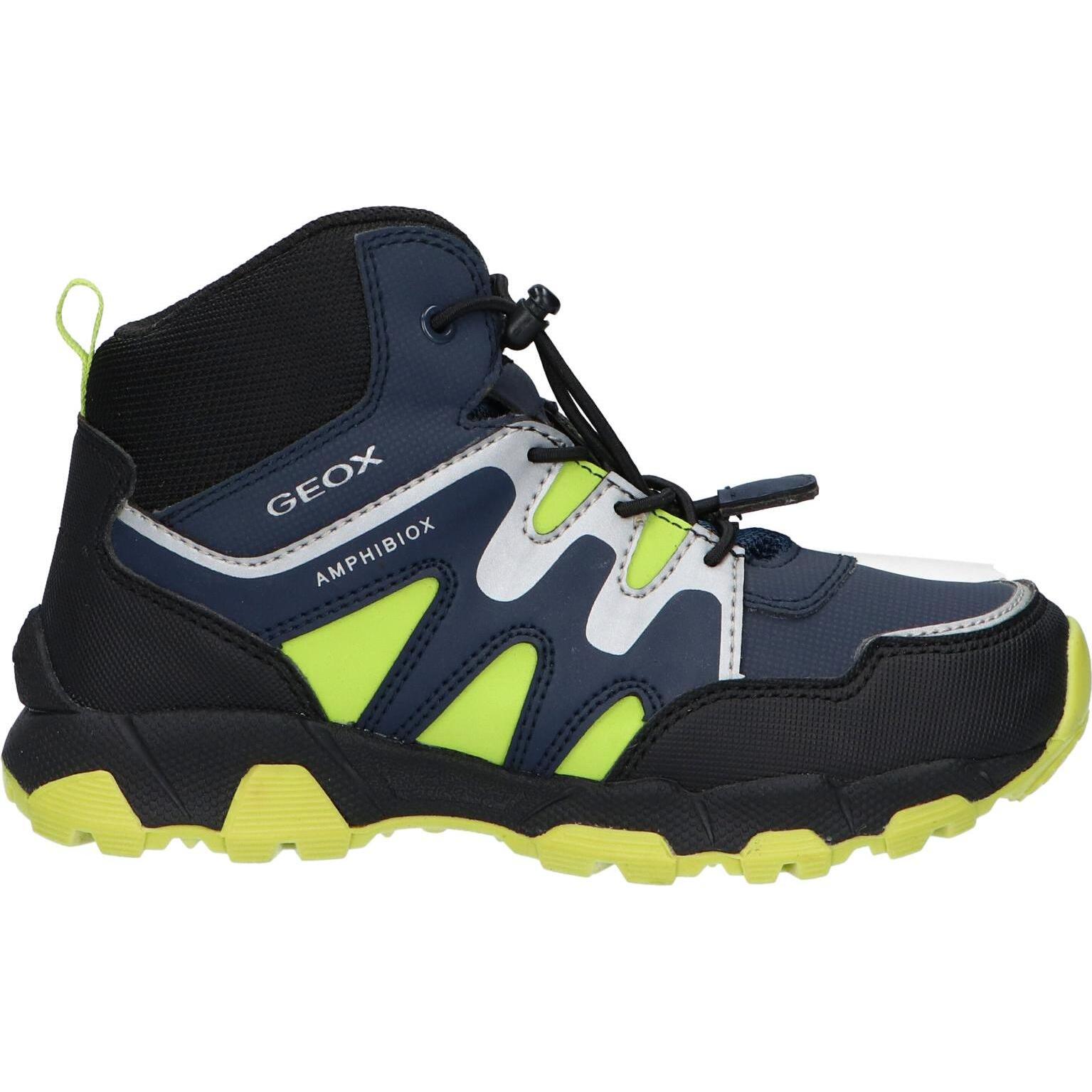 Geox children's sneakers j263za 0cefu j magnetar boy b abx c0749 navy-lime