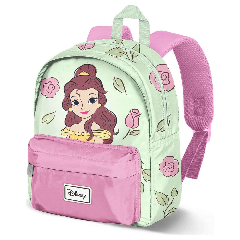 Mochilas Infantiles Princesas Disney, Licencia Oficial, Preescolar con Relieve 3D, 1 Compartimento y Bolsillo Lateral de Malla, Espalda y Tirantes Acolchados, Etiqueta Identificacion