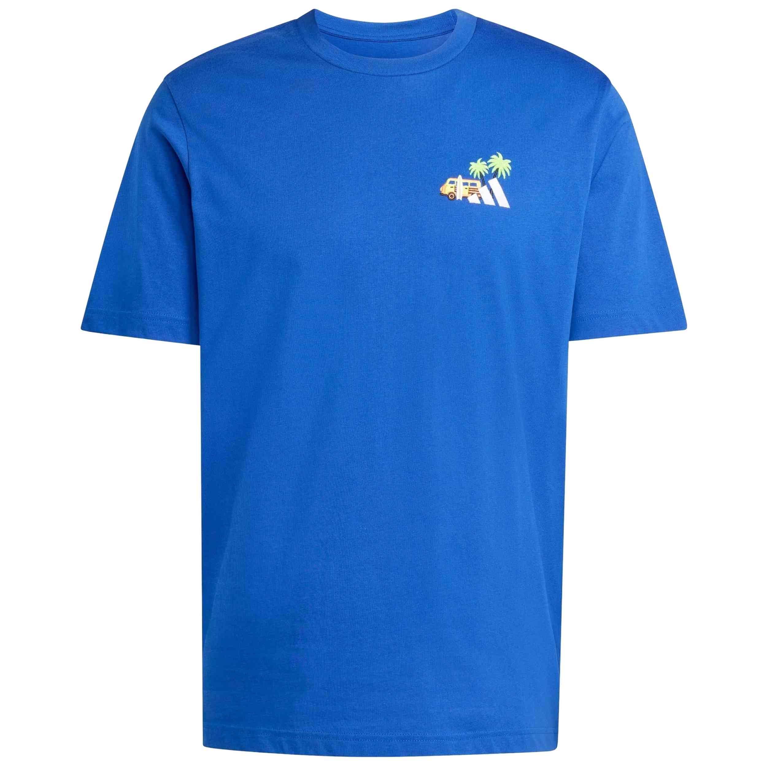 Camiseta De Manga Corta Adidas modelo M MINI SURF T para Hombre en color Azul