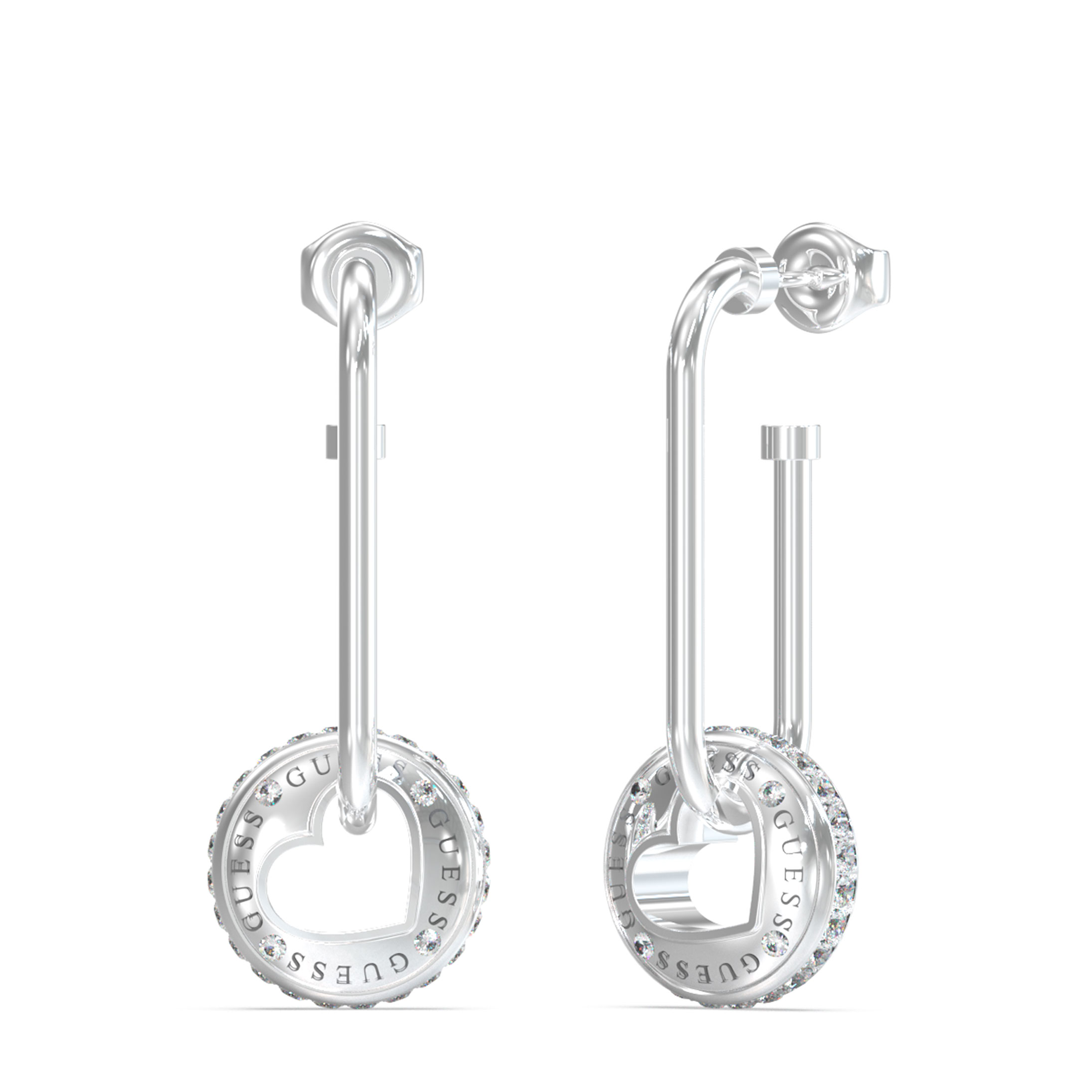 Guess Pendientes de Acero JUBE03345JWRHT-U , para Mujer