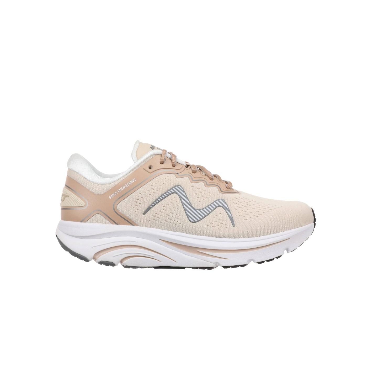 MBT 2000 III LACE UP BEIGE - Máximo confort - Amortiguación superior - Suela con alto nivel de balanceo