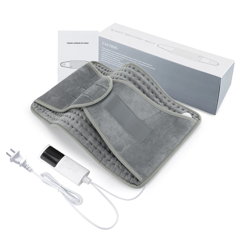 Almobrilla Térmica Para Oficina Y Hogar Control De Temperature Cinturón Calentador Para Espalda Y Manos