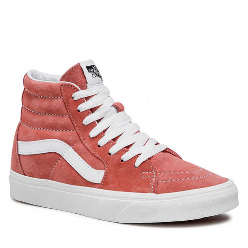 Zapatillas Vans Rosadas Sk8-hi - Gamuza y Lona Resistente