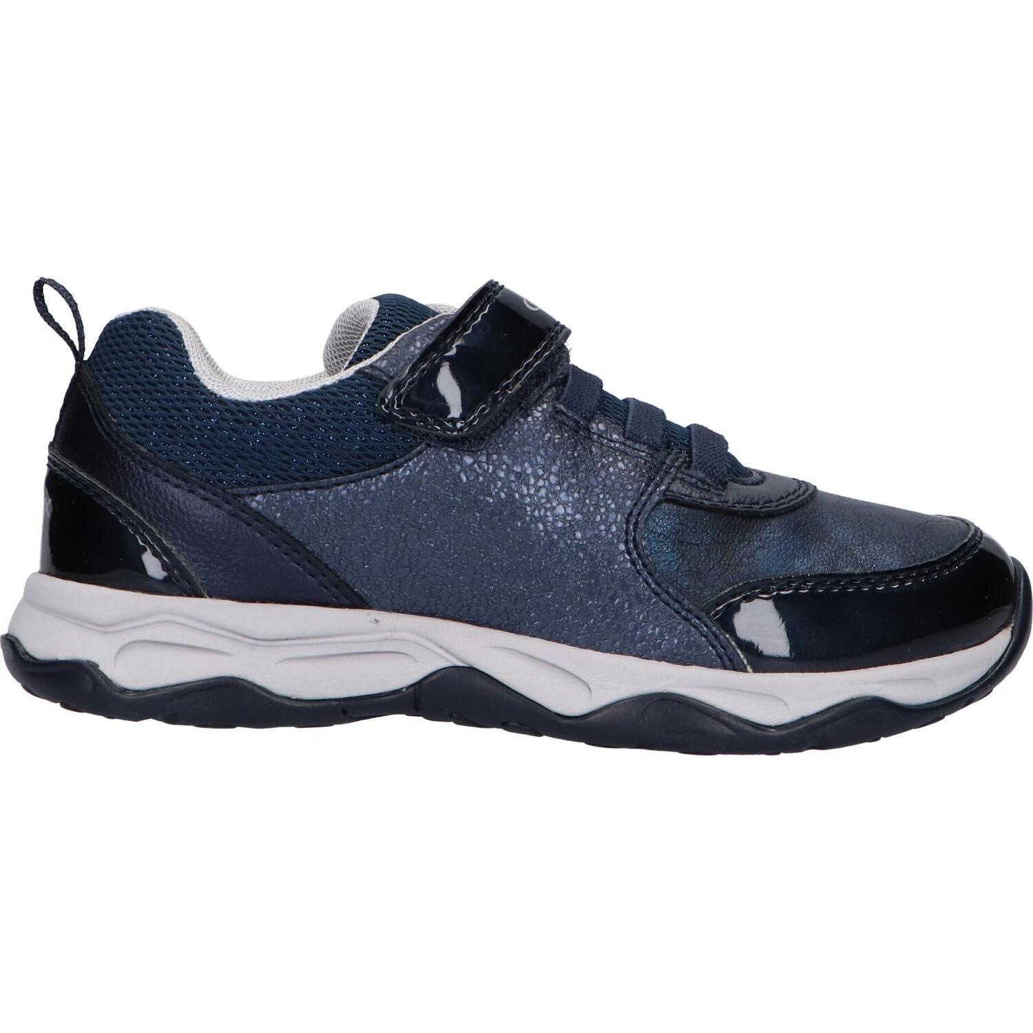 Geox j04cmb 0pvew j calco girl's sneakers c4064 navy