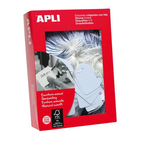 APLI ETIQUETA COLGANTE 384 9X24 MM APLI 1000 UNIDADES SIN COLECCION