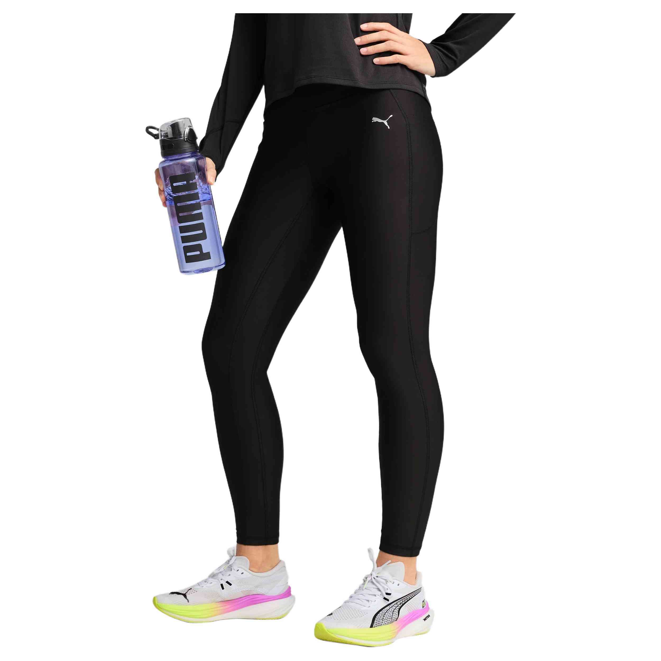 Mallas Puma modelo W Run Velocity Fl Ti en color Negro