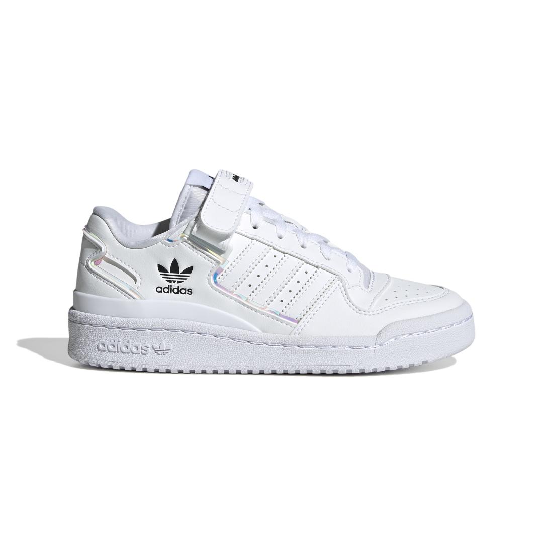 Zapatilla Junior adidas Forum Low Blanca Tornasol
