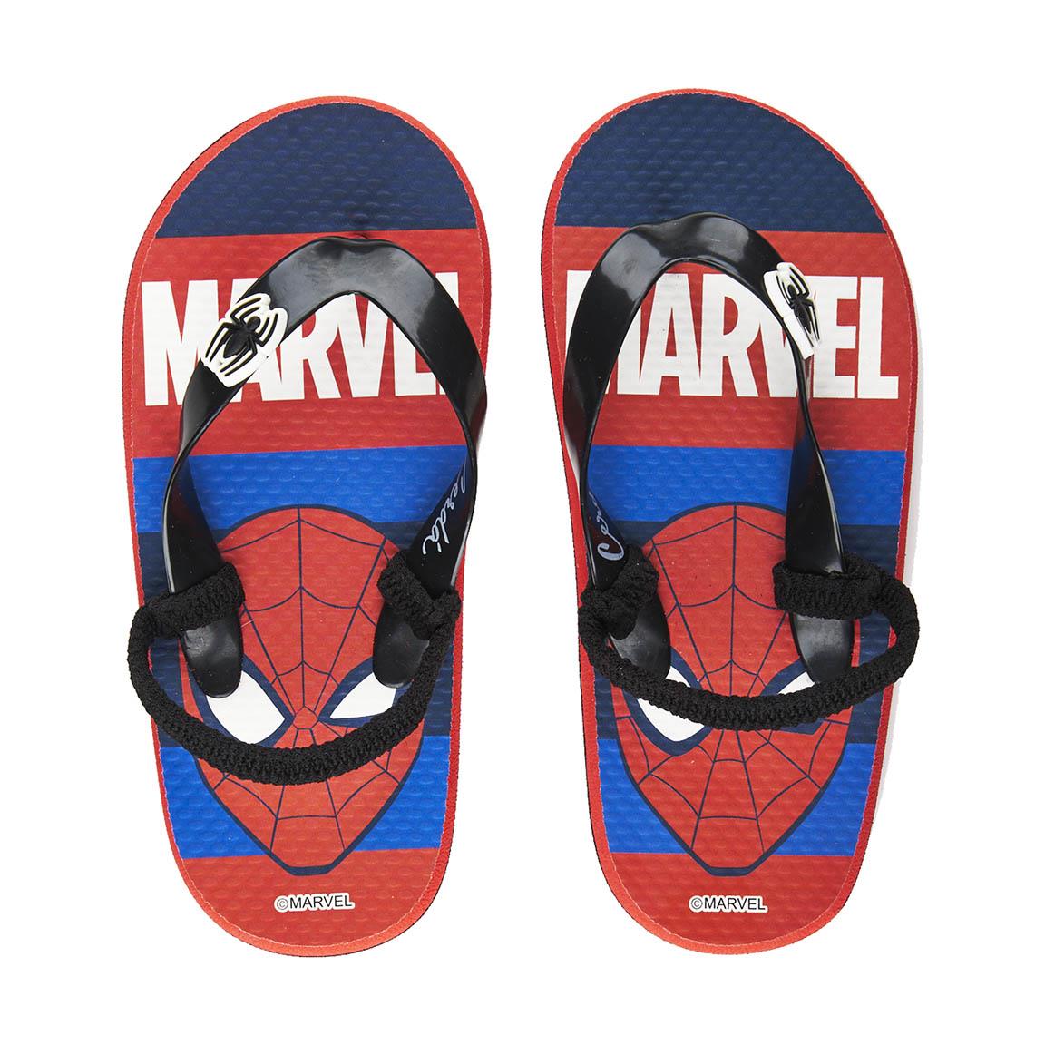 Cerdá Chanclas Premium Spiderman para Niños Rojo