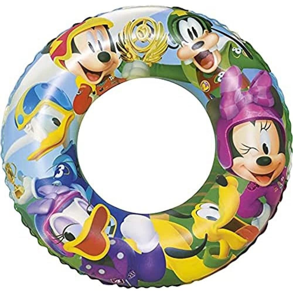 Bestway Flotadores Inflables de Piscina para Niños y Adultos Tubo de Anillo de Natación Fiesta de Playa Verano Piscina Playa - Color Aleatorio