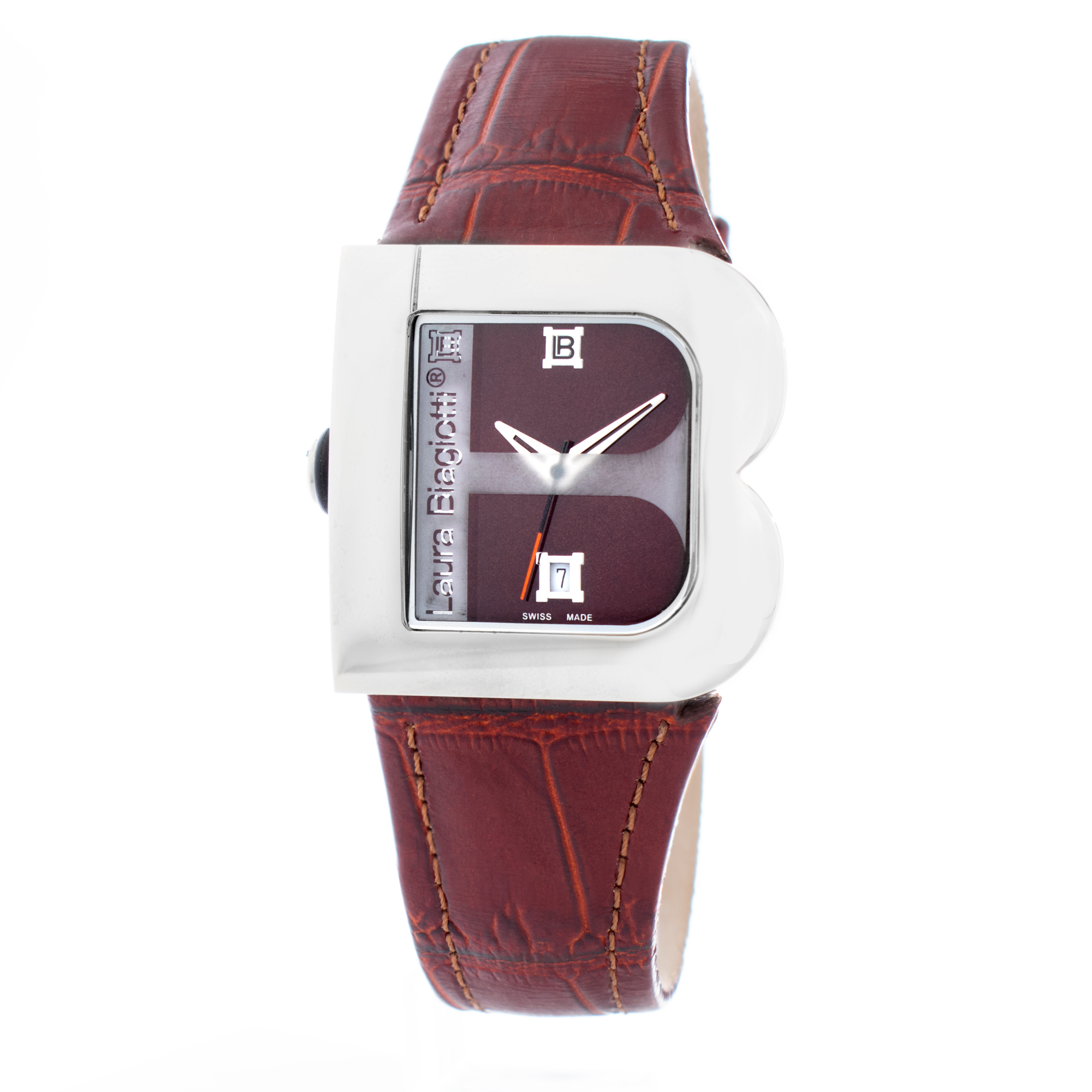 Laura Biagiotti Reloj Mujer Analogico Cuarzo con Correa de Piel LB0001L-10