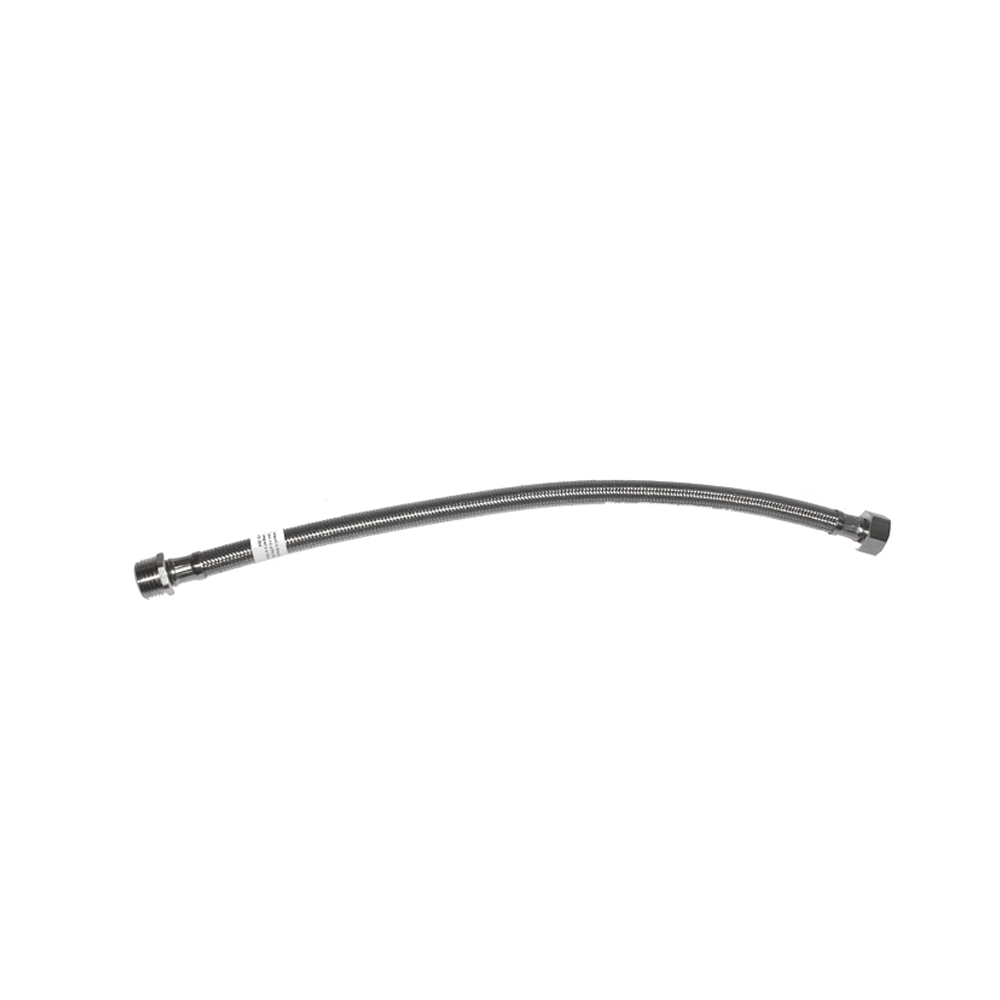LATIGUILLO FLEXIBLE INOX. - M-H 1/2-1/2" - 40cm